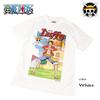 EVERSOUL ONE PIECE Sombrero de Paja Corto Talla de Personaje L Camiseta, Manga, LUFFY, Sanji, Luffy, Chopper, Nami, Piratas, Zoro, Merchandising, Anime, Hombre,