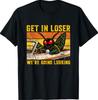 Get In Loser We're Going Lurking Funny Mothman Cryptid T-Shirt