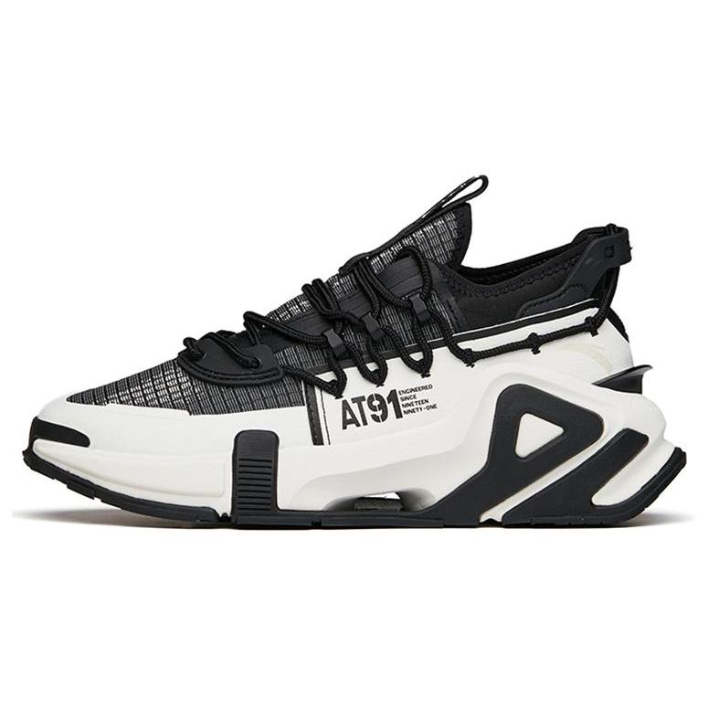 

Новые повседневные кроссовки ANTA AT91 Женские низкие черно-белые 122148850-2 36