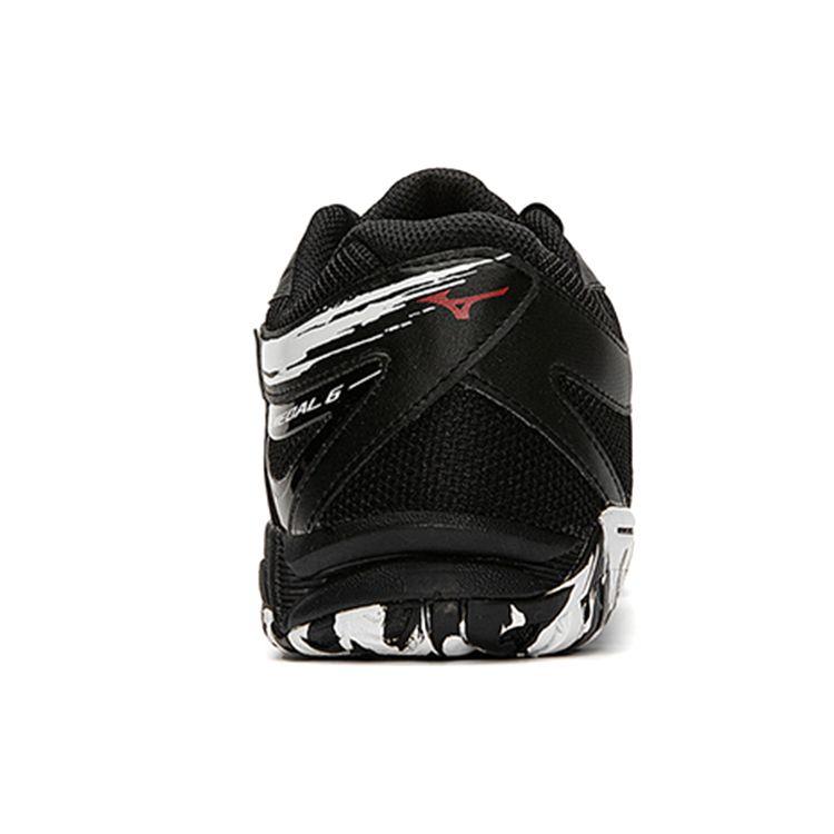 Mizuno Wave Medal 6 Shock Absorbing Non-Slip Low-Top Table Tennis Shoes Unisex Shoes Black White Red 81GA191519