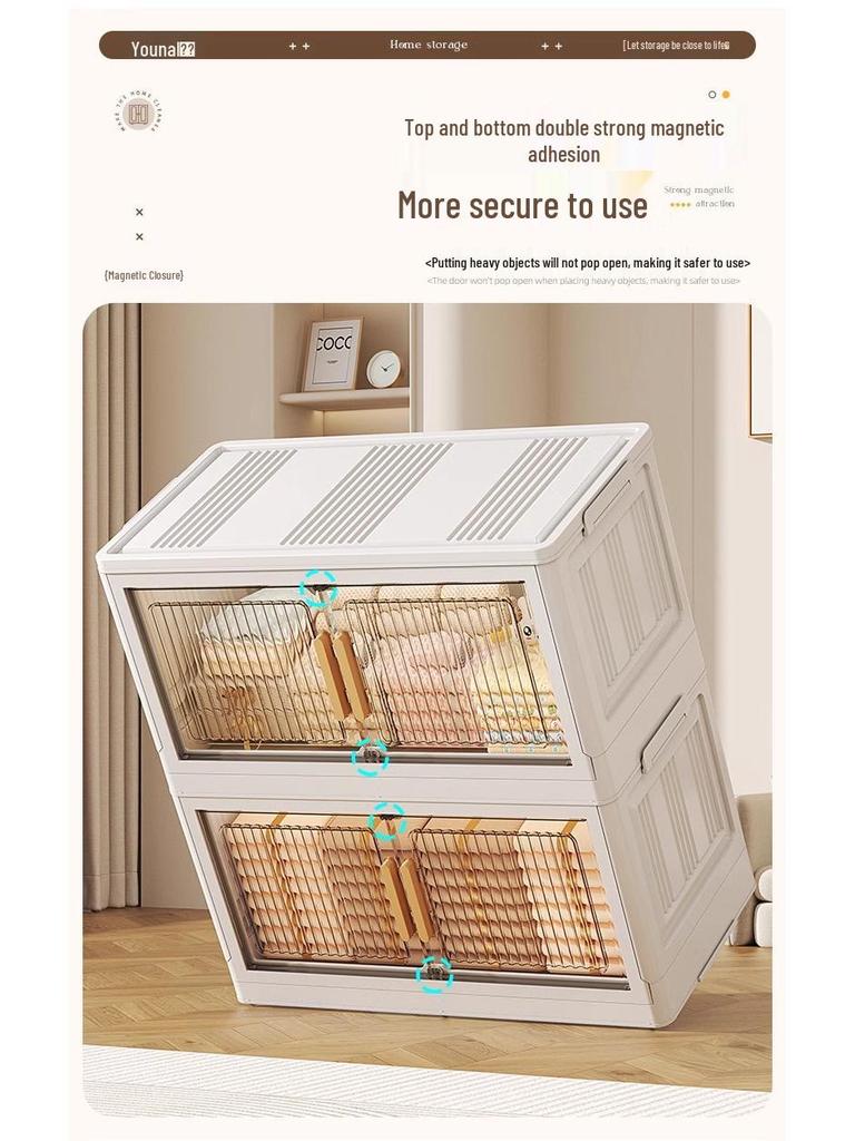 Younai Hängender Kleiderschrank für Kinder: Kleiderschrank für Babykleidung für das Schlafzimmer