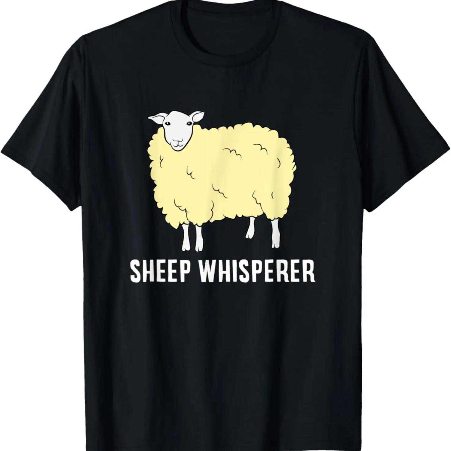 Sheep Whisperer Farmer Sheep Farmer T-Shirt S