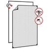 VidaXL Moustiquaire magnétique pour fenêtres anthracite 80x120 cm 153850