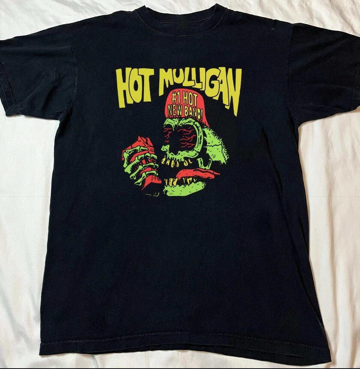 #1 HOT NEW BAND Hot Mulligan Black Cotton Unisex All size S-5XL T-shirt S разноцветный