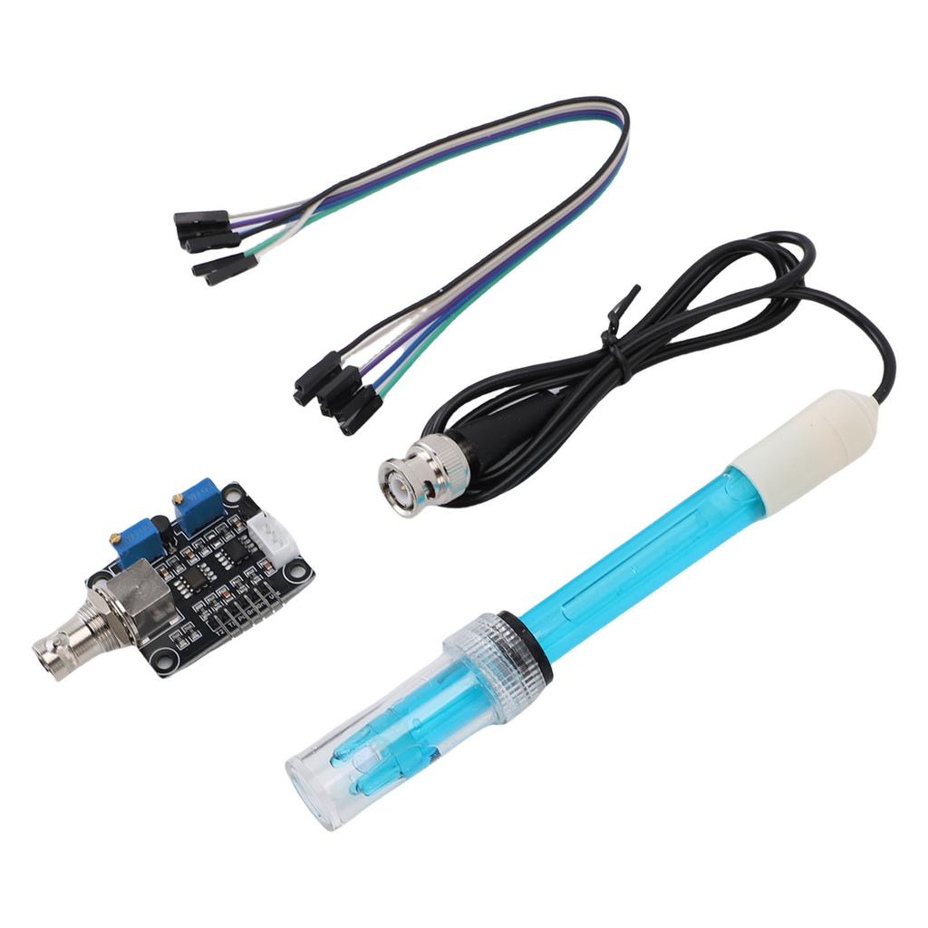 PH Module Probe Kit Fast Response 0 100 Celsius 0 14 PH Detect Sensor Module and Electrode Probe