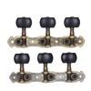 Alice 2 Pcs (L&R) Classical Guitar Tuning Peg Bronze Plated Acoustic Guitar Machine Heads 1 : 16