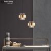 Nordic Modern Pendant Light – Minimalist Glass Fixture for Coffee Shops, Bedside, Bar Counters
