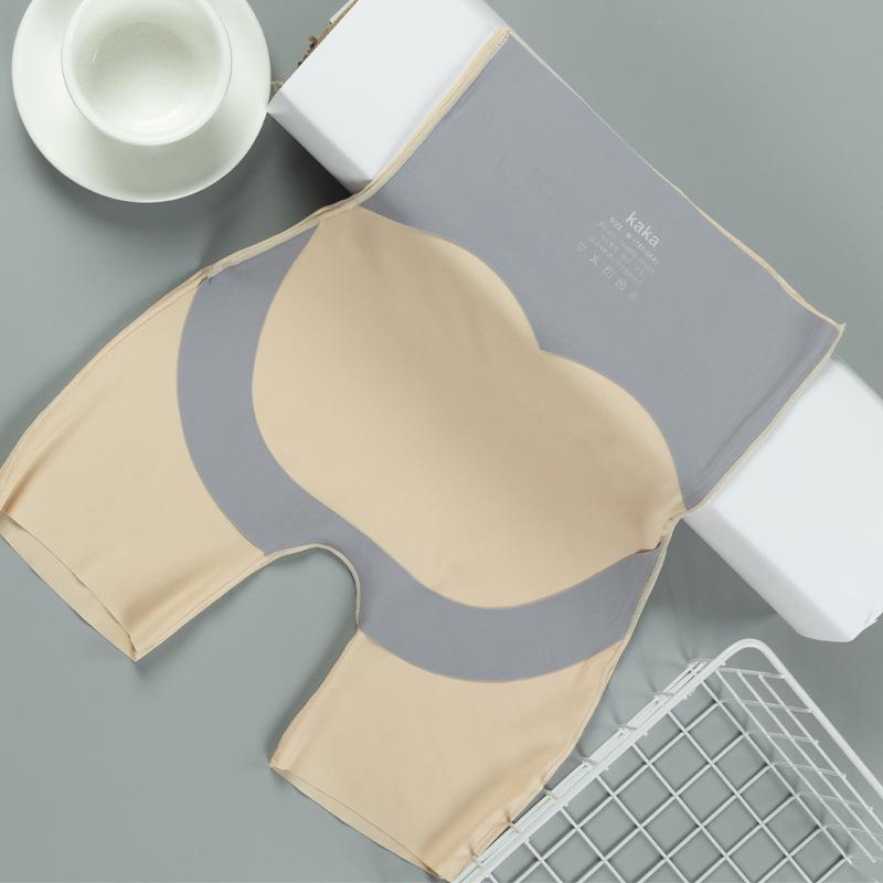 

Q Abdomen & Buttocks Lifting Pants: Seamless, Slimming Tummy Control Suspender Underwear for Summer. M for 90-110 lbs