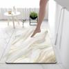 Diatom Thickening Printing Mat Bathroom Bath Nonslip Carpets In Wash Basin Bathtub Side Floor Rug Shower Room Doormat Memory Foam 3d Pad