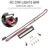 RC LED-Lichtleiste 55 mm/2,2 Zoll Metalldachlampe Licht 16 LEDs Lichtscheinwerfer für 1/10 Traxxas TRX-4