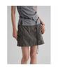 Pocket Skirt Pants Khaki
