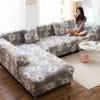 Modische geometrische L-Form Sofabezug für Wohnzimmer 1/2/3/4 Sitzer Universalgröße Elastischer Überwurf Bezug Kissenbezüge verfügbar
