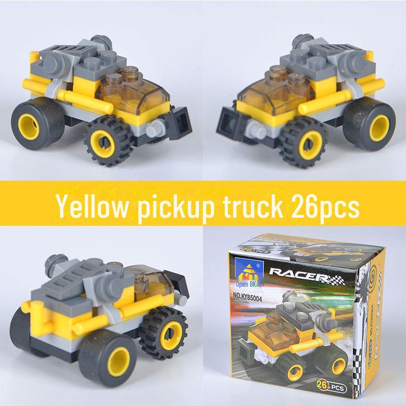 "Jucărie Mașină Mini Blocuri de Construcție Educative pentru Copii - Cadou de Antrenament pentru Grădiniță"