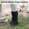 ETIAL Dog Paw Wound Recovery Boot, Breathable Dog Bootie for Injured Paw, Anti-Slip Dog Shoe with Self-Adhesive Strap, Dog Paw Protector for Outdoor