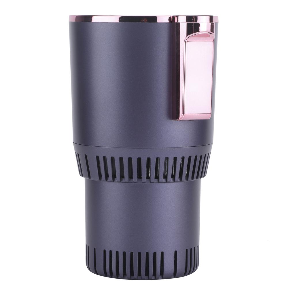 Cooler Warmer Cup Holder 2‑in‑1 Universal Intelligent Aluminum for Home Trip Auto