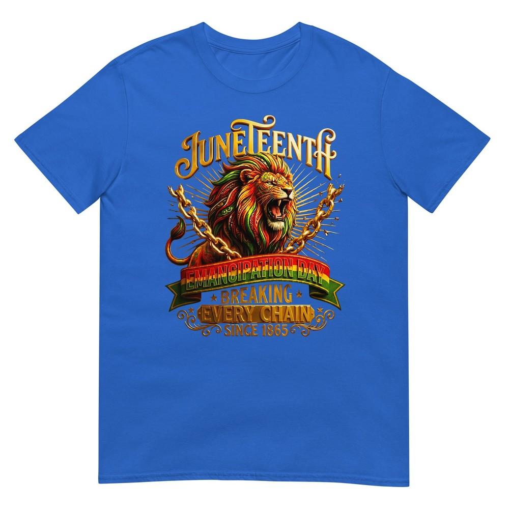 Juneteenth Breaking Every Chain Since 1865 Black Freedom Unisex Tshirt