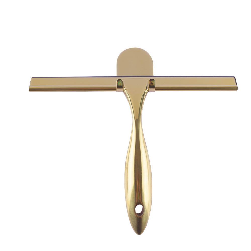 Stainless Steel & Zinc Alloy Window Squeegee – Glass Brush & Shower Scraper