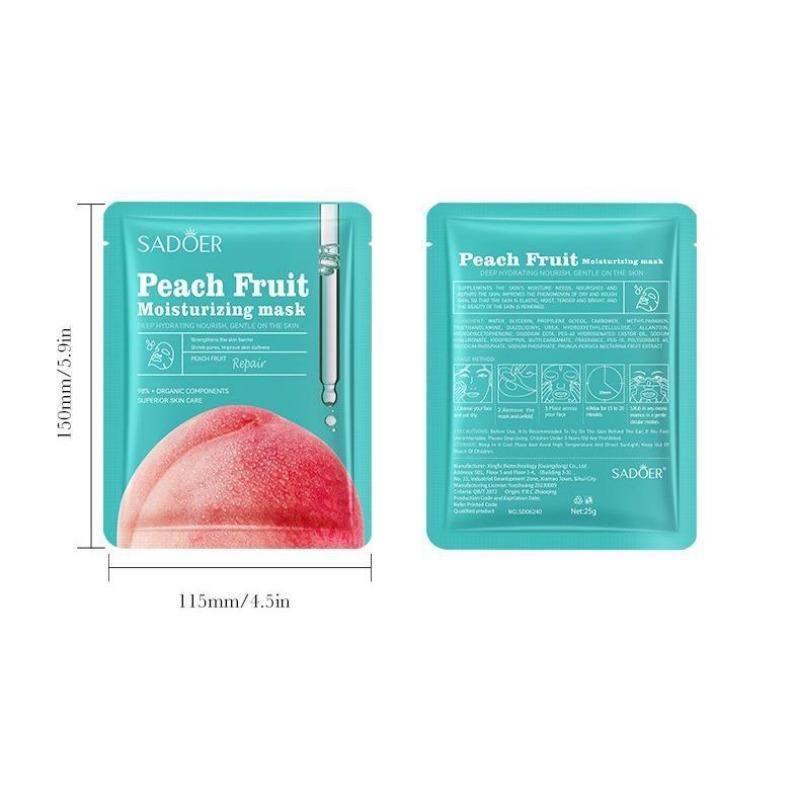 SADOER Botanical Fruit Series Feuchtigkeitsspendende Feuchtigkeitsmaske