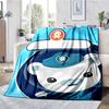 The Octonauts Theme Printed Blanket - Perfect for Couch, Bed, Travel & Outdoor Use | Machine Washable, Cozy & Durable.