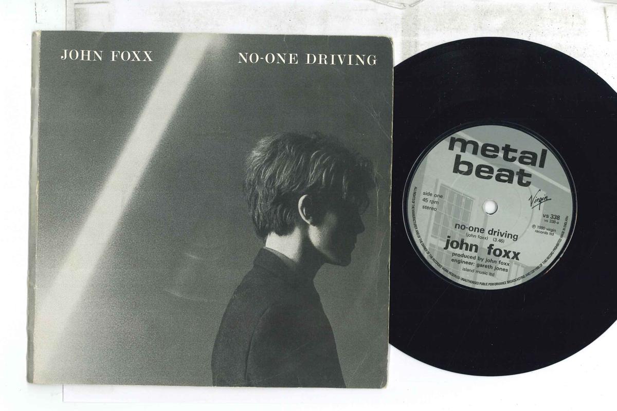 

7inch Record JOHN FOXX - Metal Beat VS338 VIRGIN 1980 UK Pop Used