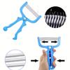 Handheld Facial Hair Remover Manual Removal Epilator Face Skin Care Beauty Shaving Safe Spring Roller For Adults Beauty Epilator