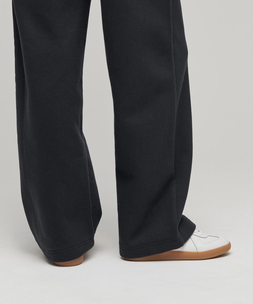 MUSINSA STANDARD WOMAN Women'S Brushed Relaxed Lounge Sweatpants [Dark Gray]