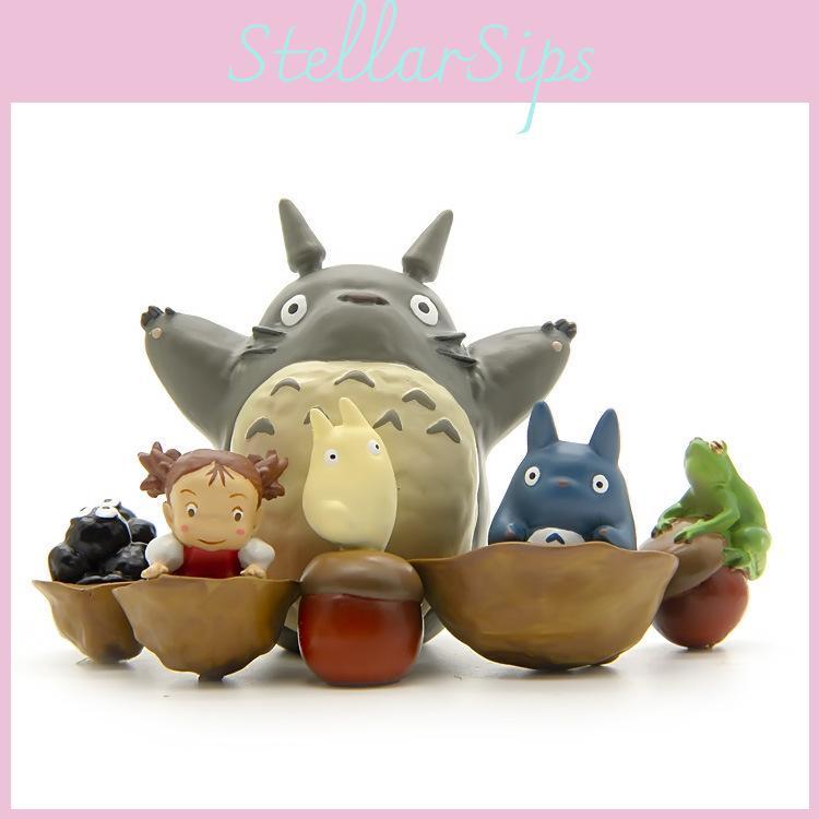 My Neighbor Totoro Pvc Action Figures Model Toy Cartoon Decoration Kids Gifts