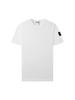 Stone Island Solid Color Classic Crew Neck Cotton T-Shirt with Badge