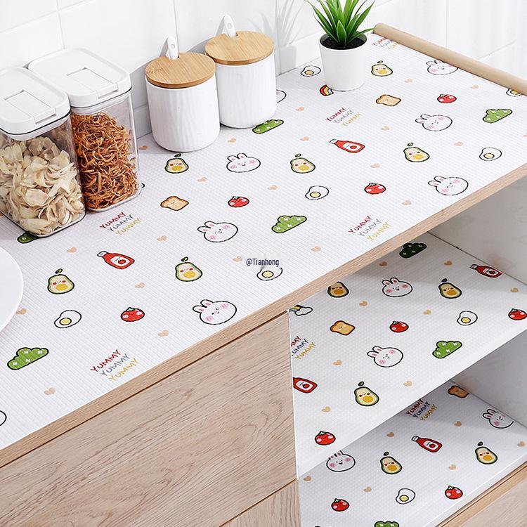 Водонепроницаемый и маслостойкий вкладыш для ящика Коврик для кухонной столешницы варочной панели шкафа гардероба и обувницы для защиты от влаги и грязи Western Kitchenware 45200cm 1130₽