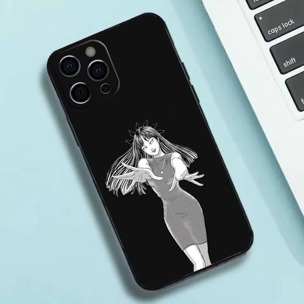 HOT Comics T-Tomie Phone Case Silicone Soft For IPhone 17 16 15 14 13 12 11 X XR Plus Pro Max Plus