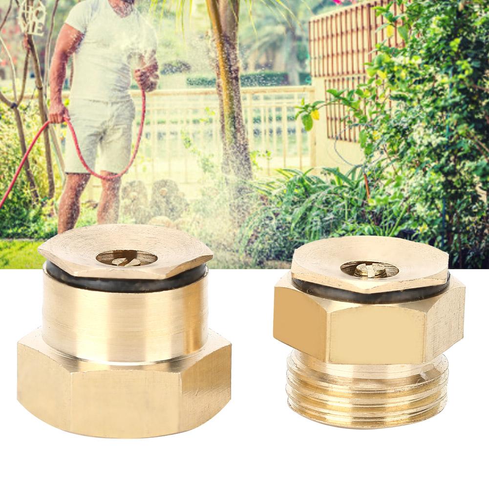 2 Stück G1/2 DN15 Zentrifugal Messing Verstellbare Sprühdüse Gartenbewässerung Mikroregner