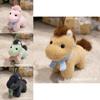 Plush Animal Horse Figurine With Soft Short Plush For Year Of The Horse Celebration Gift