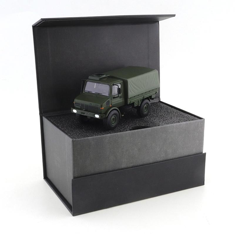 MASSDI 1/64 Unimok U1300L Off-road RV Truck Special Rescue Truck Car Alloy Motor Vehicle Diecast Metal Model Kids Toys for Boys