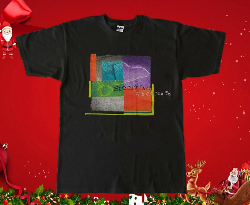 Vintage Steely Dan 1996 Art Crimes Cotton Black Men S-234XL T-shirt C118 Unisex T-Shirt XXXXL