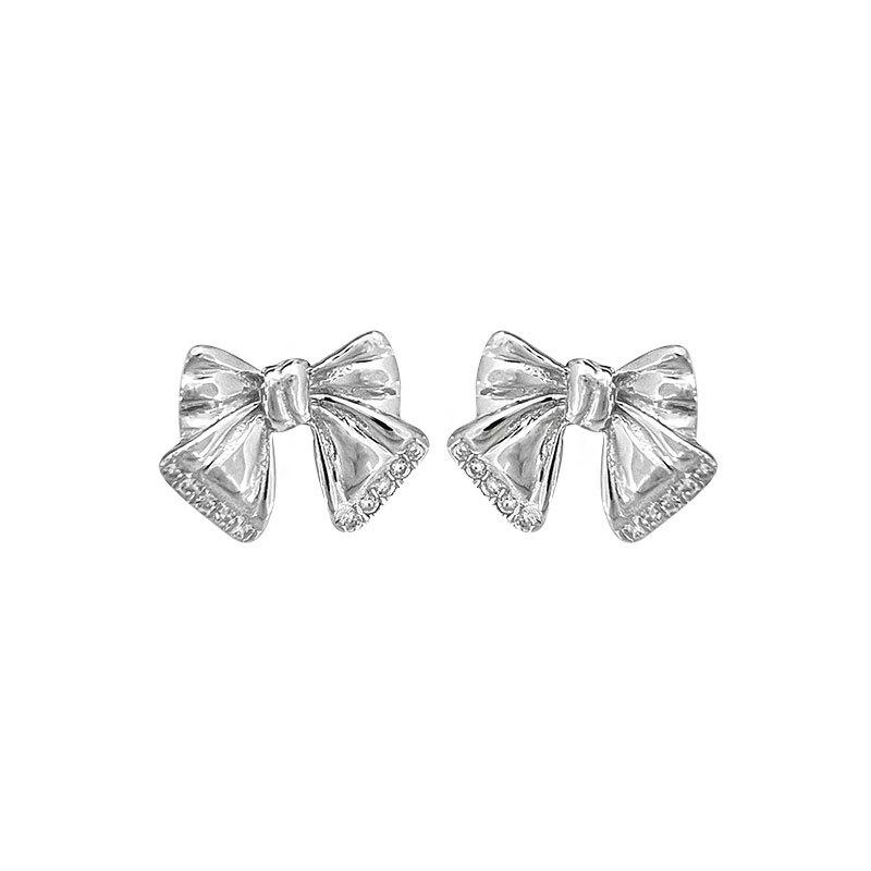 New Year's New Bow Series Earring Necklace Japanese and Korean Ins Style Ring Bracelet Trend