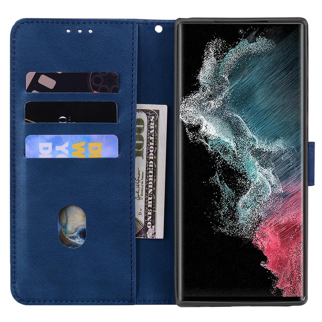 Suitable for Samsung S23 Mobile Phone Leather Case A14 Retro Matte Mandala Embossed Insert Card Wallet Holder Case A53