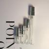 23510ml Clear Glass Dropper Bottle with Screw Cap - Perfume Sample Travel Spray and Decanting Trial Size.
