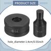 Hole Punch Die 40CR Steel Construction Industrial Round Metalworking Replacement