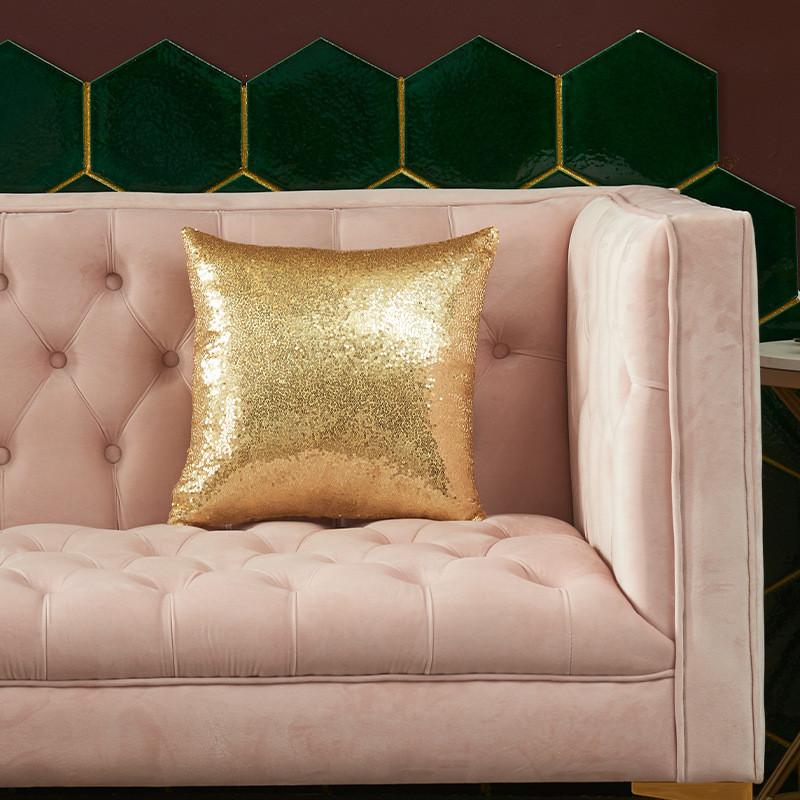 Christmas Sequins Throw Pillow Cover Personality Fashion Festival Decoration Throw Pillow Cover