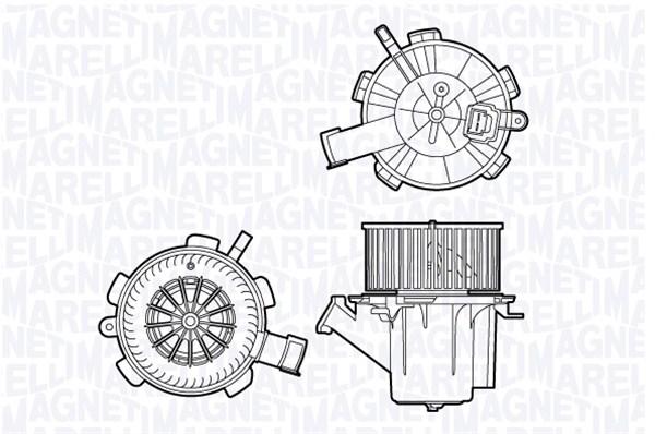 Magneti Marelli Interior Blower 069412706010