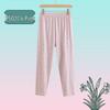 Pantaloni Pigiama in Cotone Taglie Forti da Donna - Sottili, Larghi, Casual Estivi per Mamme Anziane