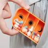 Extra Large Weekly Pill Organizer Medicine Box Compact Design Portable 7-Day Slots Pill Container Travel Separate Pill Case
