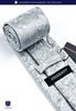 [HISDERN] Wedding Silver Tie and Pocket Square Set for Men, Silk, Brand Name, Paisley Pattern, Formal Wear, Gentleman's, Entrance Ceremony,