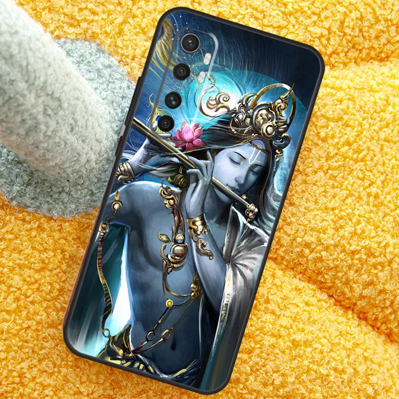 Indian God Lord Krishna Case For Xiaomi 15T 14T 13T 14 15 Ultra 17 Pro Max Cover For POCO F8 F7 F5 F6 X5 X6 X7 Pro