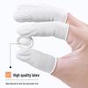 Latex Finger Cots: Disposable, Adhesive, Dust-Free, Powder-Free for Embroidery, Beauty, Manicure, Industrial, Electronic Use