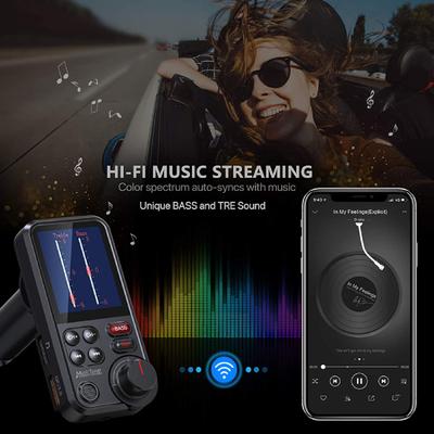 Car MP3 Player Deep Bass Quick Charge Intelligent Bluetooth-compatible 5