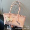Premium foreign gas bag women's large capacity 2025 new niche summer snakeskin pattern shoulder underarm bag tote bag