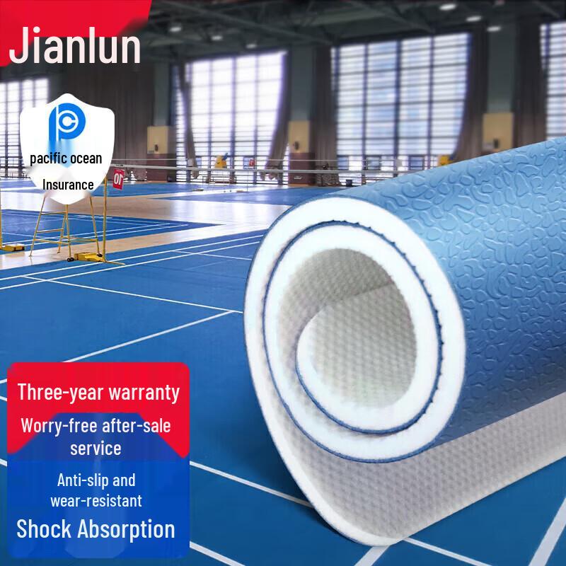 

JEEANLEAN Glazed 4.5mm PVC Indoor Badminton Court Flooring