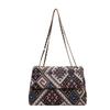 Chic And Stylish Crossbody Bag With Chain Strap For Women In Black Red Blue