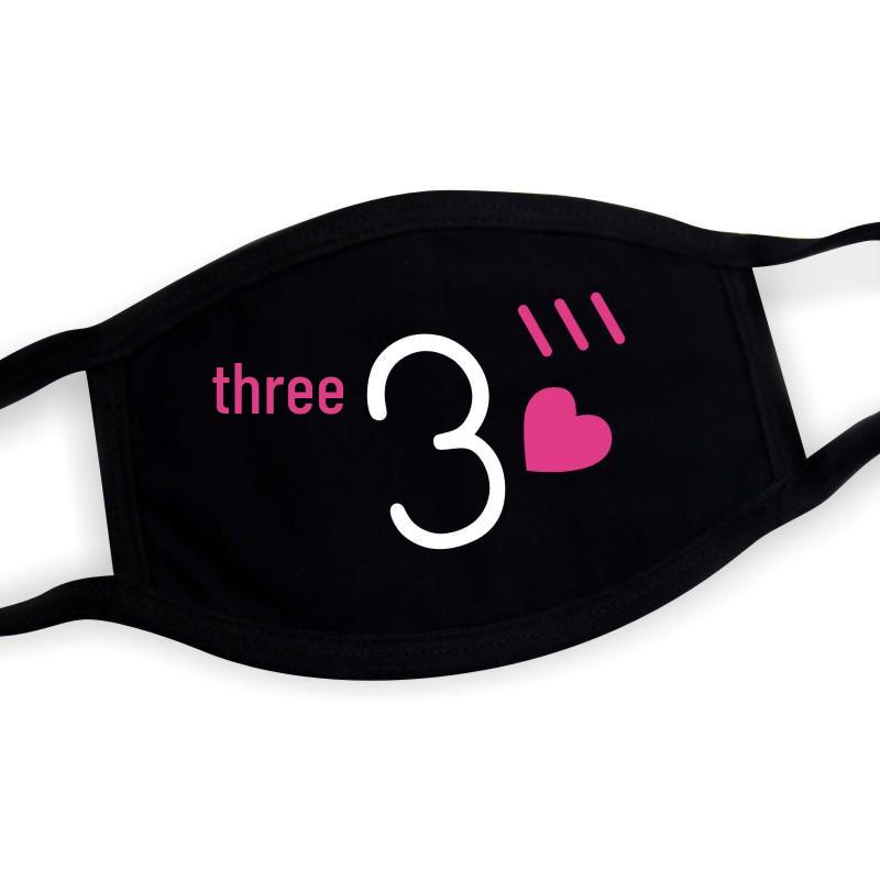 Masque Émoticône Mode: Masque Anti-poussière en Coton Respirant Amusant pour le Vélo - Design Anime Unisexe